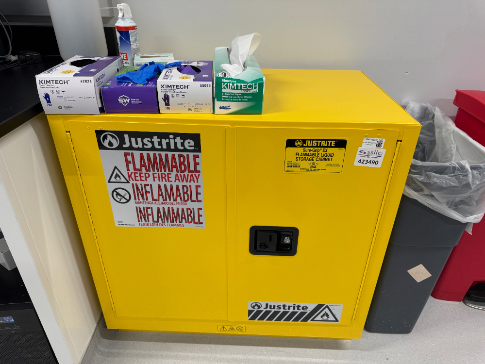 Image of Justrite 22 Gal Flammable Storage Cabinet